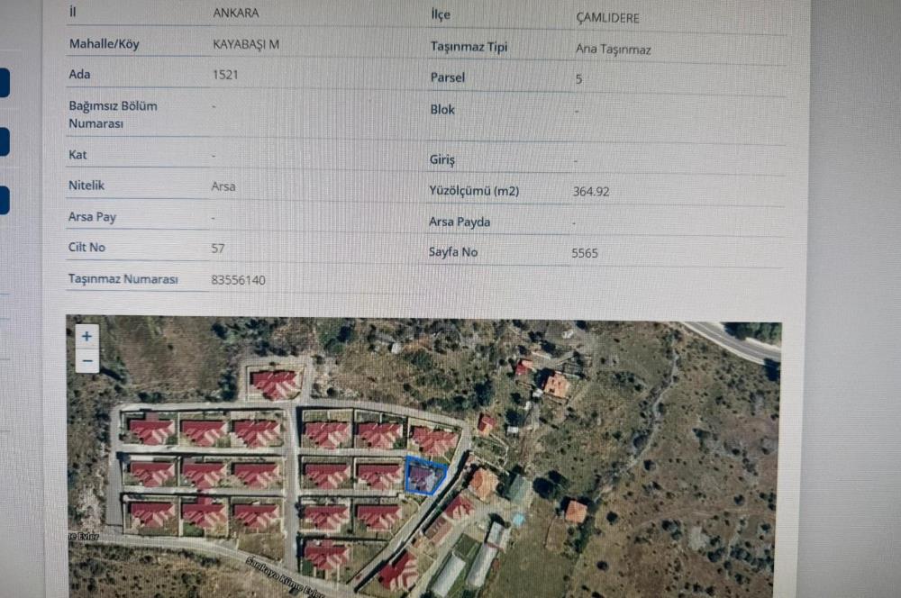 ÇAMLIDERE DOSTLAR SİTESİNDE SATILIK MÜSTAKİL EV