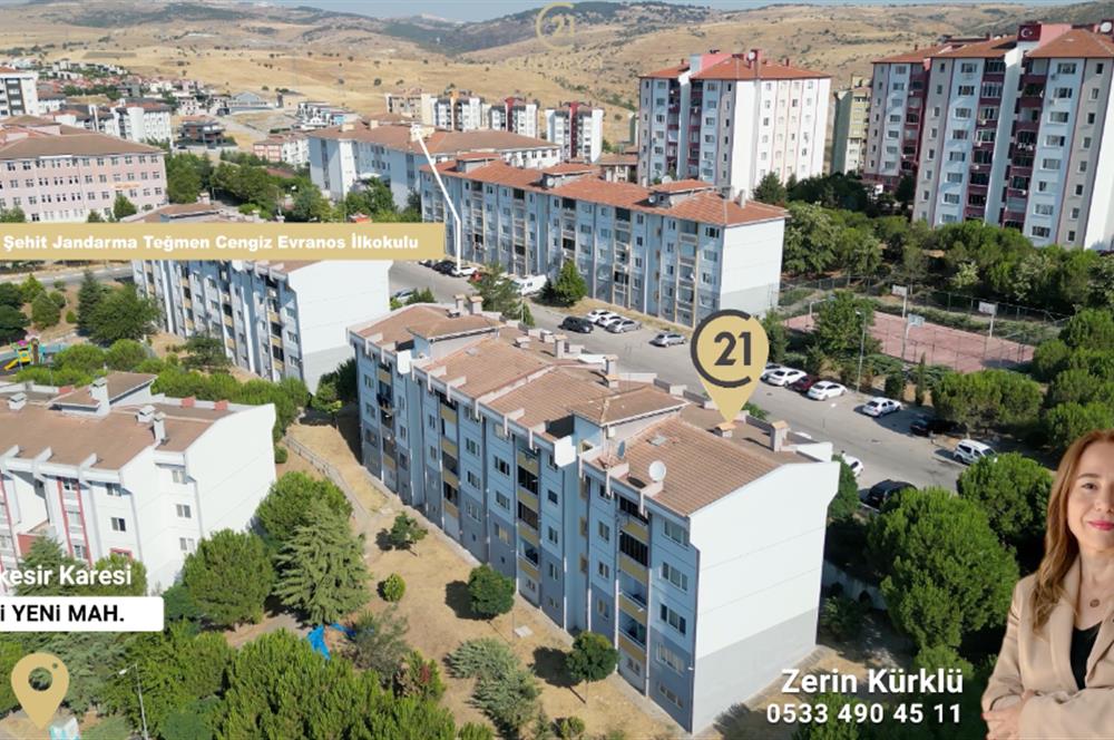 CENTURY21 BAL'DAN 1.ETAP 4 KATLILARDA SATILIK 3+1 DAİRE