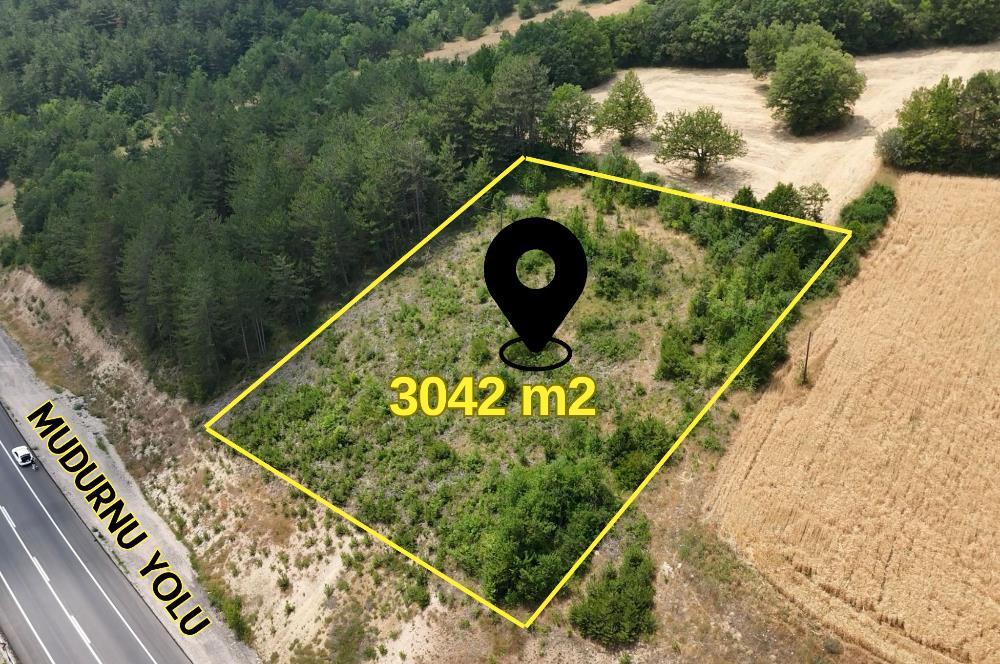 -C21TERAS- MUDURNU YOLUNA CEPHE 3042 m2 SATILIK TARLA