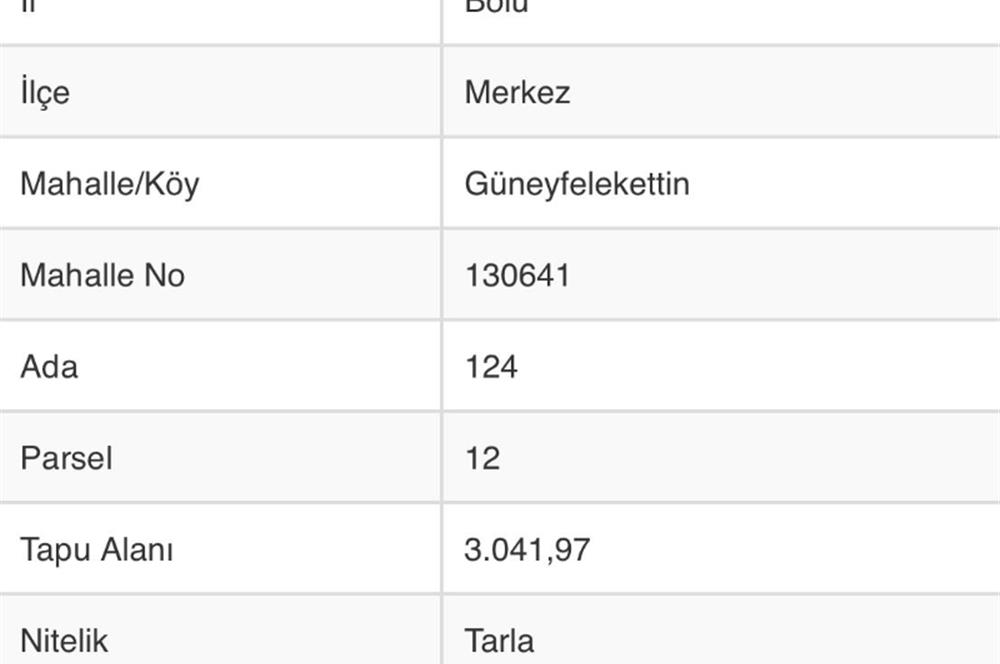 -C21TERAS- MUDURNU YOLUNA CEPHE 3042 m2 SATILIK TARLA
