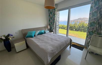 Bodrum Gümüşlük Koyunbaba Deniz Manzaralı Bahçe Katı Daire
