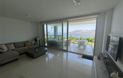 Bodrum Gümüşlük Koyunbaba Deniz Manzaralı Bahçe Katı Daire