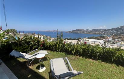 Bodrum Gümüşlük Koyunbaba Deniz Manzaralı Bahçe Katı Daire