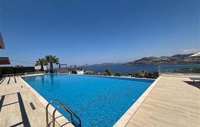 Bodrum Gümüşlük Koyunbaba Deniz Manzaralı Bahçe Katı Daire