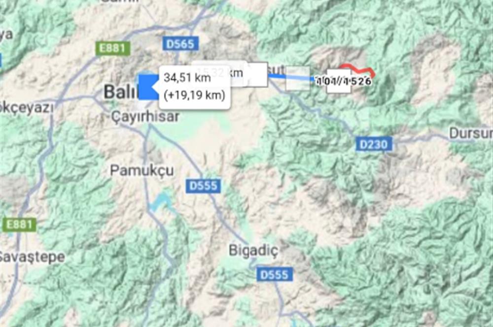C21 LOCA'DAN KEPSUT SAYACIK MAHALLESİNDE 1523,50M2 SATILIK TARLA