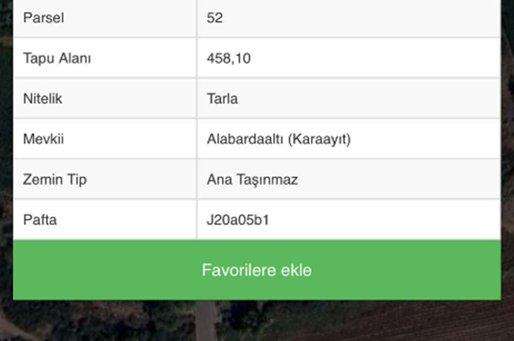 C21 BAL'DAN BİGADİÇ YOLBAŞI MAH YOLA CEPHE SATILIK TARLA