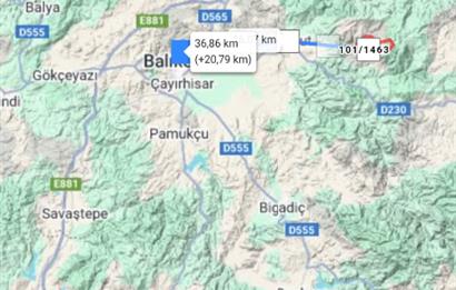 C21 LOCA'DAN KEPSUT SAYACIK MAHALLESİNDE 4323,21M2 SATILIK TARLA