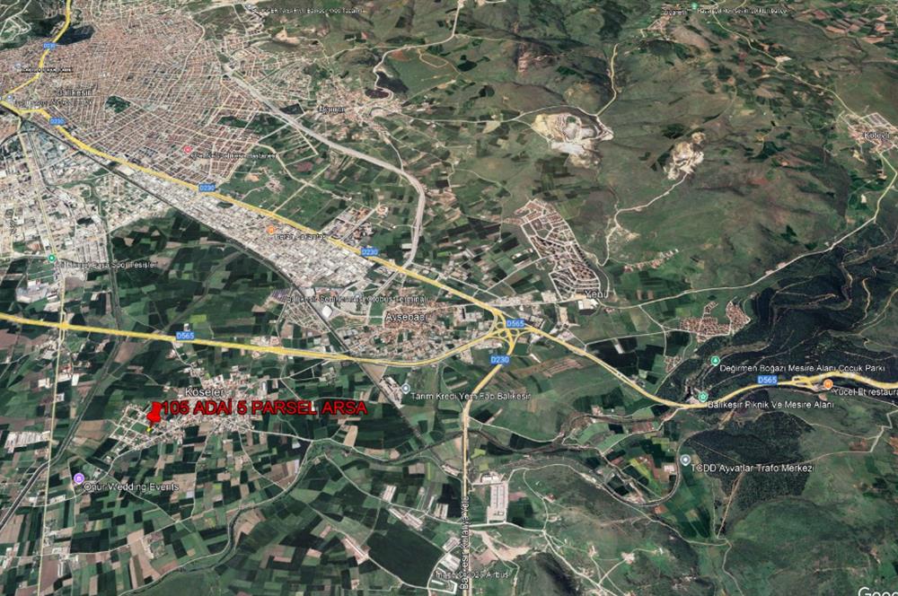 CENTURY21 BAL DANIŞMANLIK'DAN  KÖSELER  MAHALLESİ SATILIK VİLLA ARSASI
