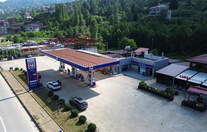 TRABZON OF- UZUNGÖL YOLU ÜZERİ SATILIK AKARYAKIT İSTASYONU