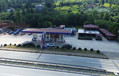 TRABZON OF- UZUNGÖL YOLU ÜZERİ SATILIK AKARYAKIT İSTASYONU