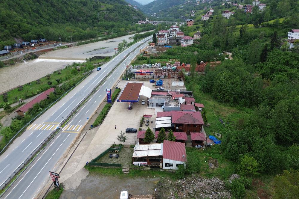 TRABZON OF- UZUNGÖL YOLU ÜZERİ SATILIK AKARYAKIT İSTASYONU