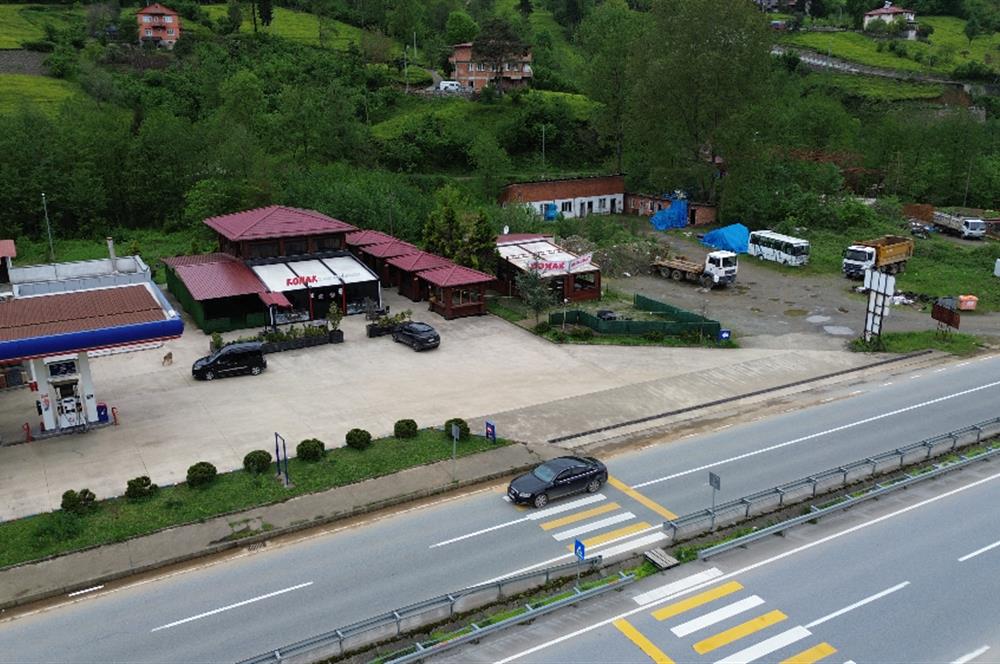 TRABZON OF- UZUNGÖL YOLU ÜZERİ SATILIK AKARYAKIT İSTASYONU