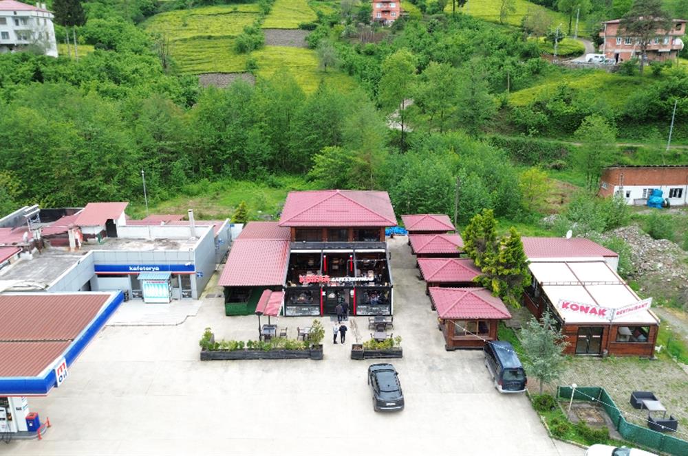 TRABZON OF- UZUNGÖL YOLU ÜZERİ SATILIK AKARYAKIT İSTASYONU