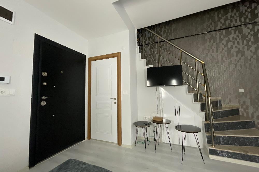 C21 Loca'dan Plevnede Kiralık Balkon + Teras 1+1 Eşyalı Dubleks