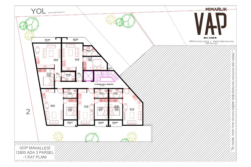 C21 WİNNER GAZİOSMANPAŞA MAHALLESİNDE 728 m² KAT KARŞILIĞI ARSA
