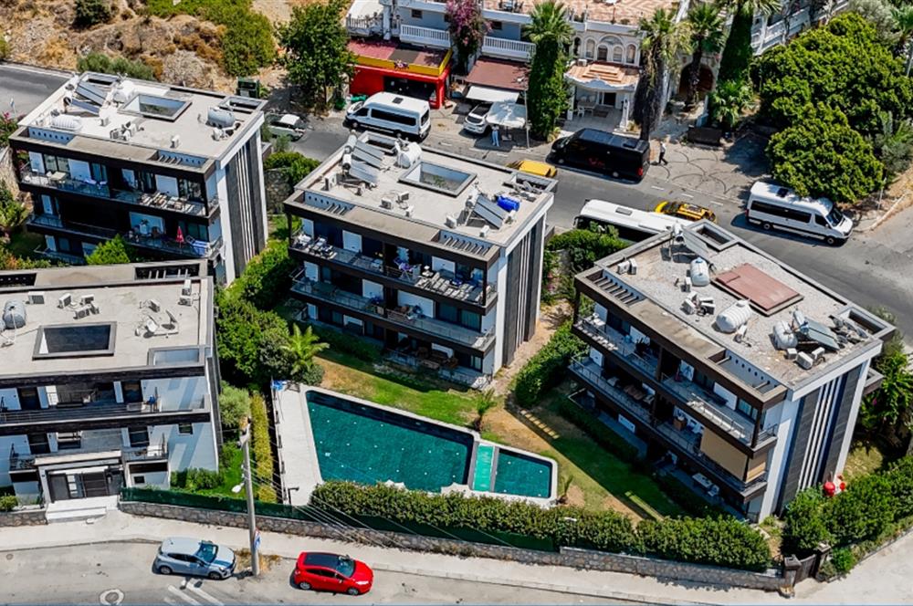 Bodrum Merkezi Konumda Havuzlu Butik Sitede 2+1 Dubleks Daire