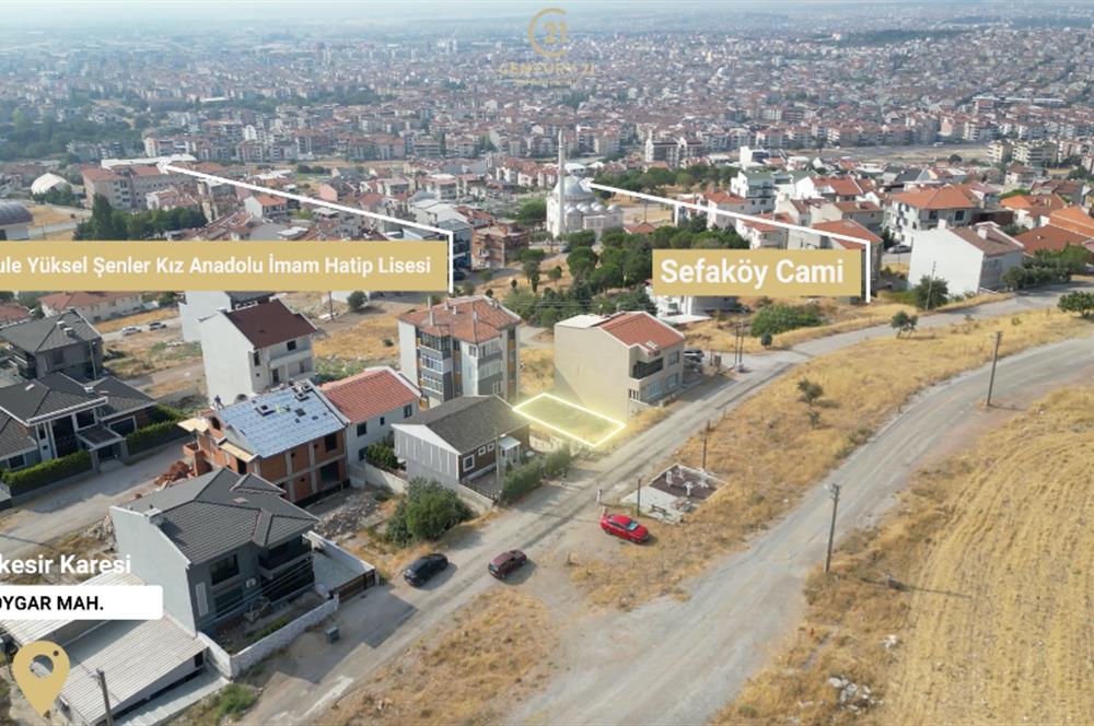 CENTURY21 BAL'DAN BALIKESİR TOYGAR MAH.'de SATILIK ARSA
