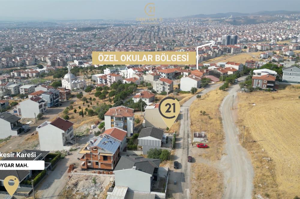 CENTURY21 BAL'DAN BALIKESİR TOYGAR MAH.'de SATILIK ARSA