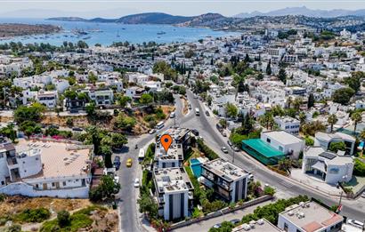 Bodrum Merkezi Konumda Havuzlu Butik Sitede 2+1 Dubleks Daire