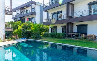 Bodrum Merkezi Konumda Havuzlu Butik Sitede 2+1 Dubleks Daire