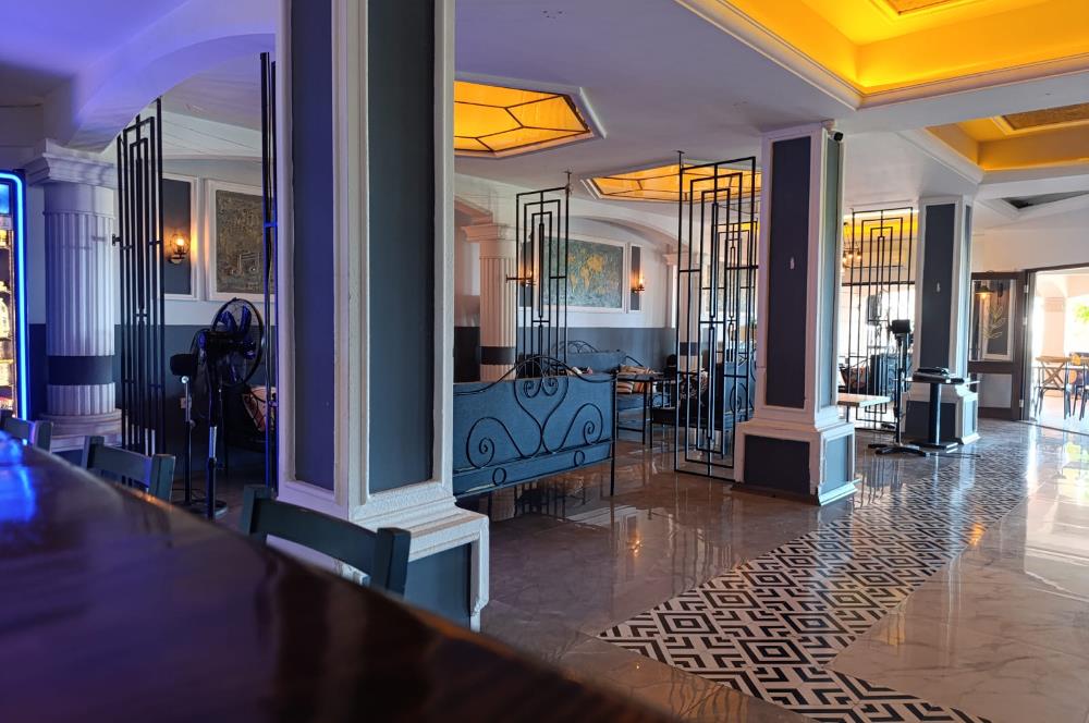 DİDİM MARİNA'DA DENİZ MANZARALI DEVREN KİRALIK CAFE-RESTAURANT 