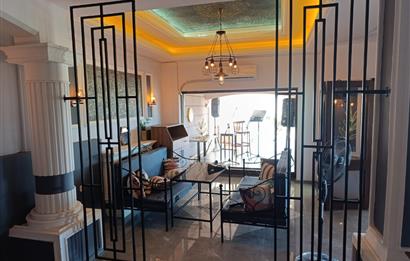 DİDİM MARİNA'DA DENİZ MANZARALI DEVREN KİRALIK CAFE-RESTAURANT 