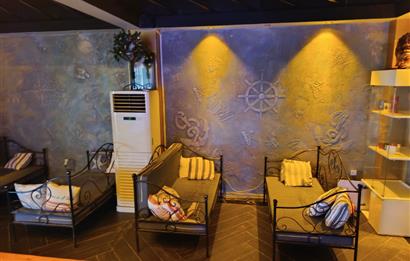 DİDİM MARİNA'DA DENİZ MANZARALI DEVREN KİRALIK CAFE-RESTAURANT 
