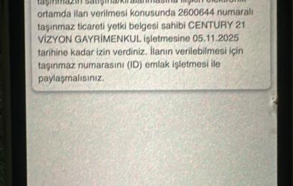 CENTURY 21 VİZYONDAN ALİ FUAT GÜVEN CADDESİNDE EŞYALI 3+0