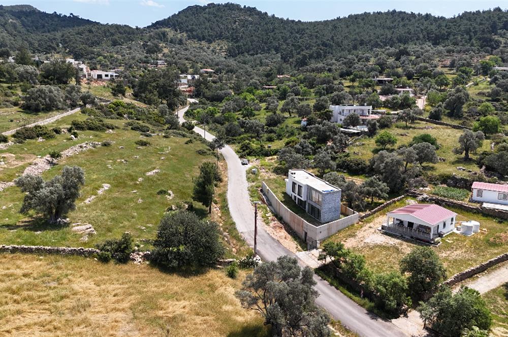 Bodrum Yalıçiftlik 574 m2 Arazide Natamam Müstakil Villa