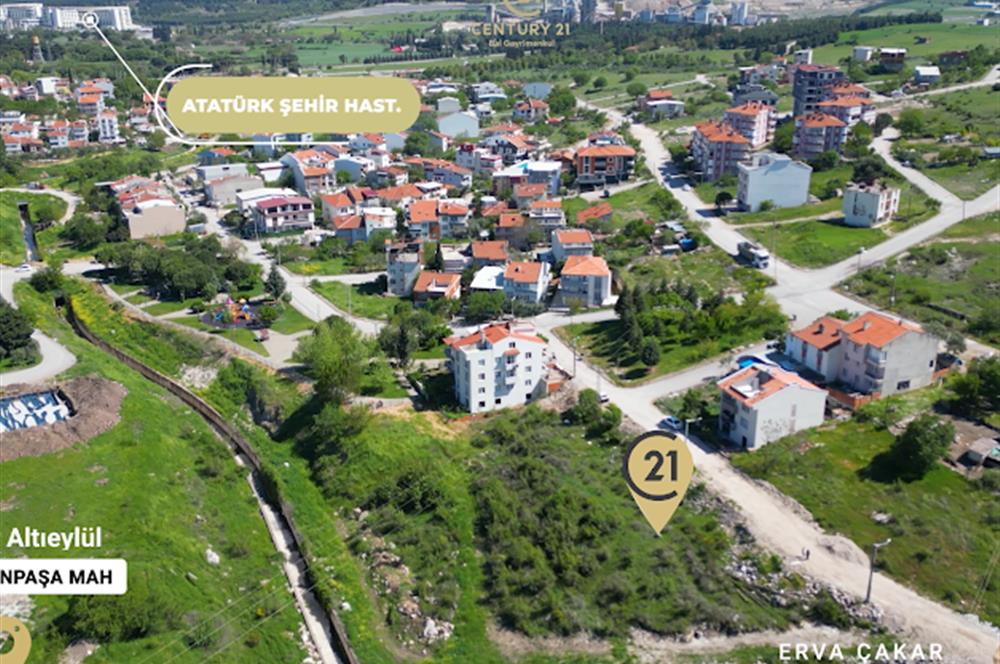 CENTURY21 BAL'DAN GAZİOSMANPAŞA MAHALLESİ'NDE 672 M2 ARSA