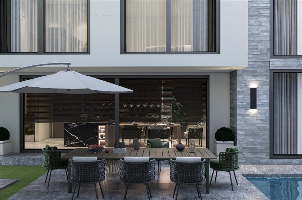 Bodrum Yalıçiftlik 574 m2 Arazide Natamam Müstakil Villa