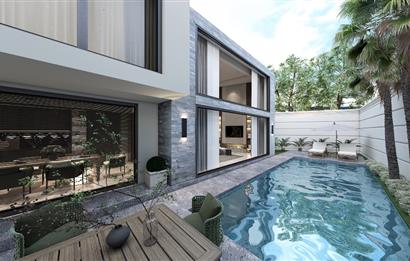 Bodrum Yalıçiftlik 574 m2 Arazide Natamam Müstakil Villa