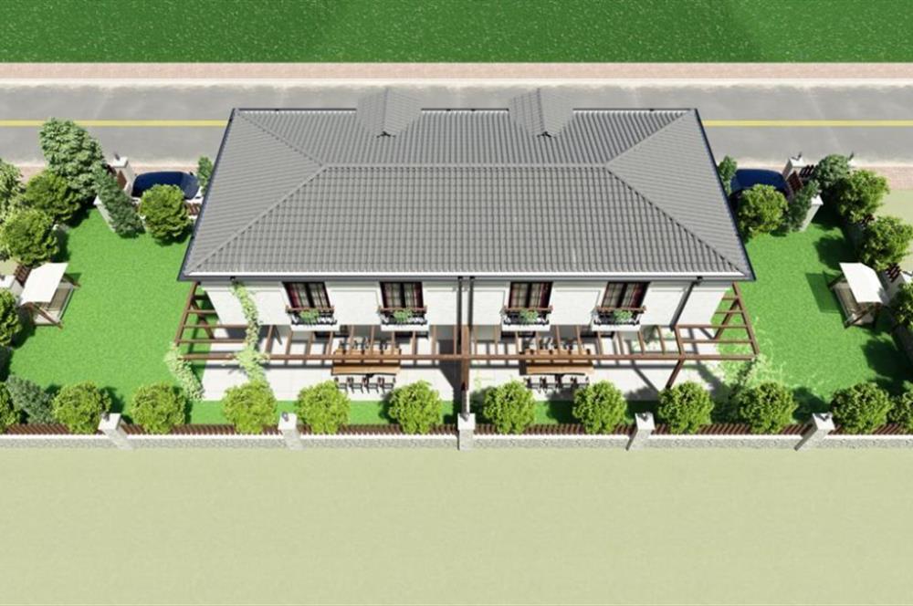 Şile Meşrutiyet köyünde Bahçeli Yaşam Evlerinde satılık villa 