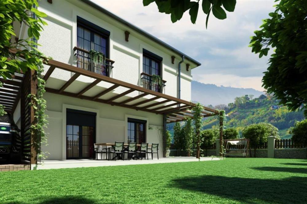 Şile Meşrutiyet köyünde Bahçeli Yaşam Evlerinde satılık villa 