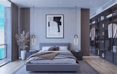 Kıbrıs İskele'nin En İyi Projesi Grand Sapphire Blu'da Ödeme Planlı Satılık Fırsat 2+1 Daire