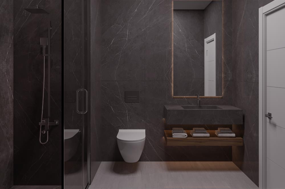 Kıbrıs İskele'nin En İyi Projesi Grand Sapphire Blu'da Ödeme Planlı Satılık Fırsat 2+1 Daire