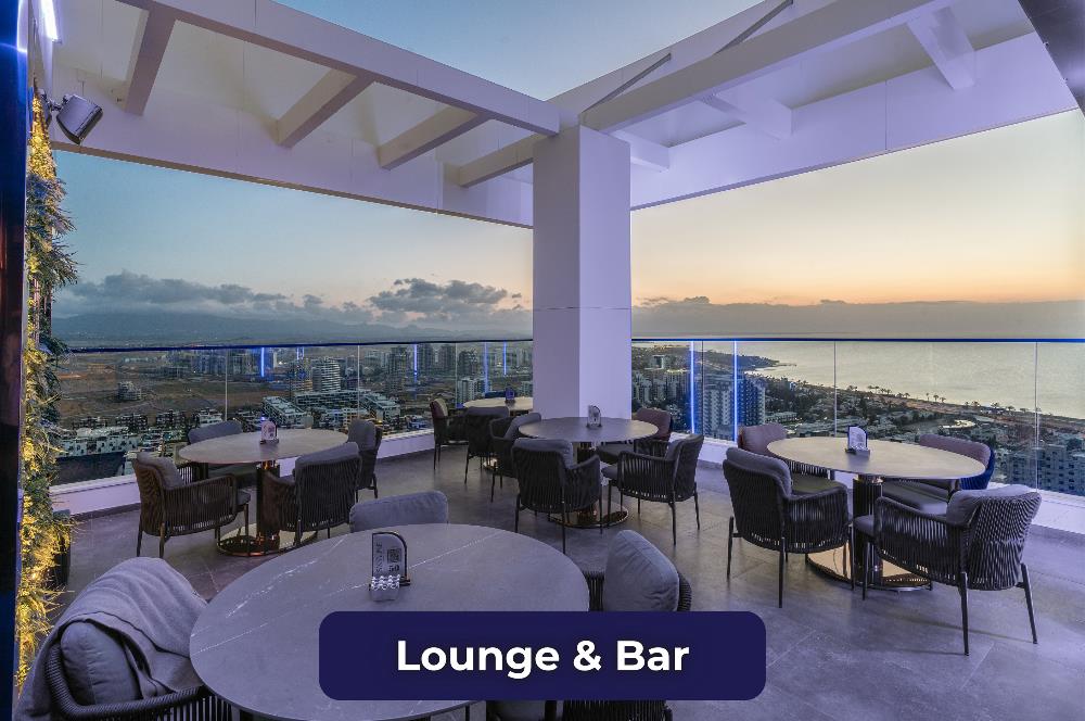 Kıbrıs İskele'nin En İyi Projesi Grand Sapphire Blu'da Ödeme Planlı Satılık Fırsat 1+1 Daire