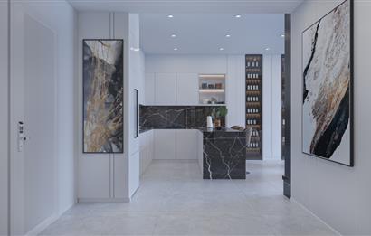Kıbrıs İskele'nin En İyi Projesi Grand Sapphire Blu'da Ödeme Planlı Satılık Fırsat 3+1 Daire