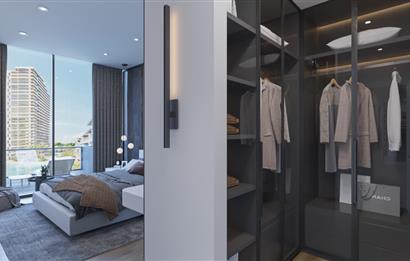 Kıbrıs İskele'nin En İyi Projesi Grand Sapphire Blu'da Ödeme Planlı Satılık Fırsat 3+1 Daire