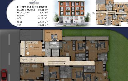 C21 BAL'dan TEMELDEN DUMLUPINAR MAH 1+1 VE 2+0 DAİRELER 