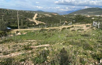 DİDİM/AKYENİKÖY’DE 585 M2, BAFA GÖLÜ MANZARALI, SATILIK VİLLA ARSASI