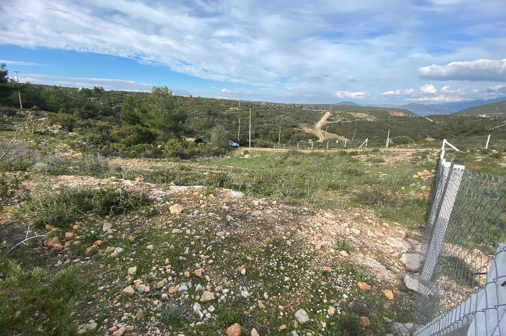DİDİM/AKYENİKÖY’DE 585 M2, BAFA GÖLÜ MANZARALI, SATILIK VİLLA ARSASI