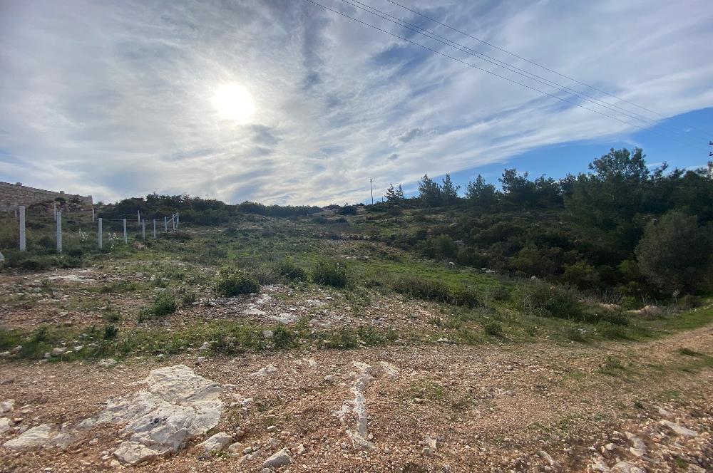 DİDİM/AKYENİKÖY’DE 585 M2, BAFA GÖLÜ MANZARALI, SATILIK VİLLA ARSASI