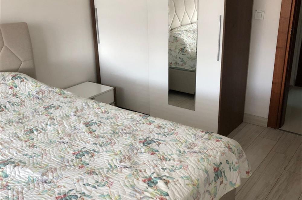 Güleç Teras’ta Yüzme Havuzlu  Eşyalı 1+1 Daire