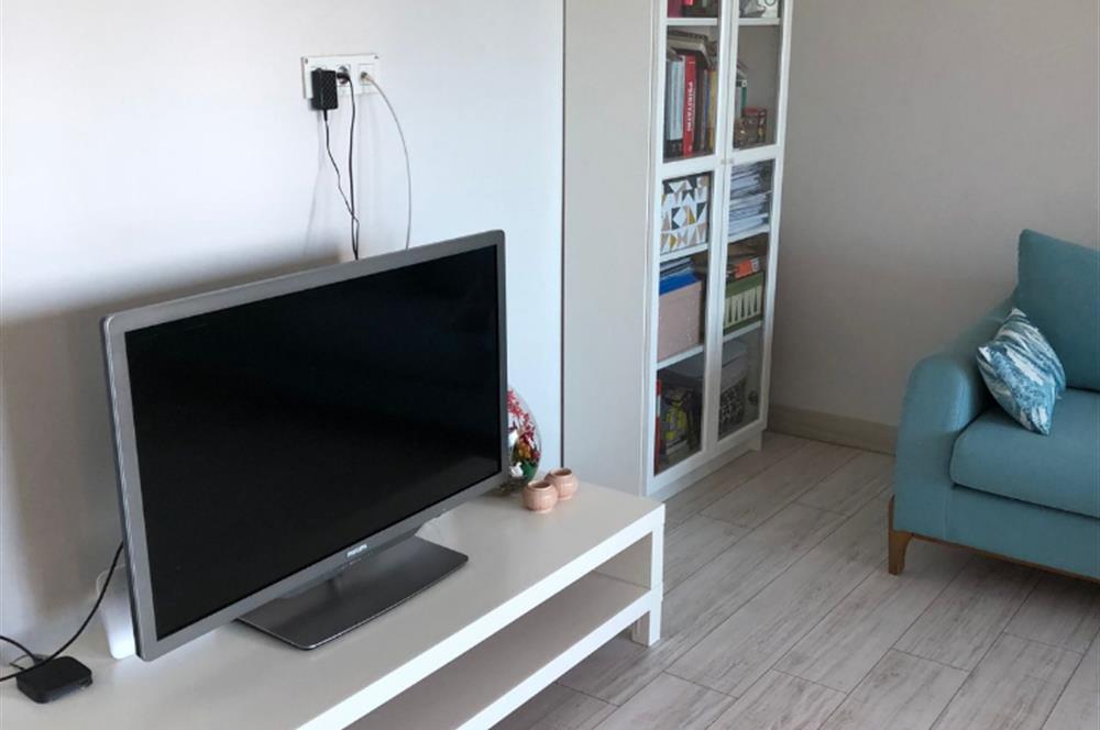 Güleç Teras’ta Yüzme Havuzlu  Eşyalı 1+1 Daire