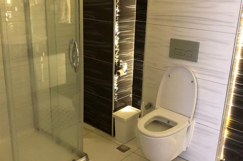 Güleç Teras’ta Yüzme Havuzlu  Eşyalı 1+1 Daire