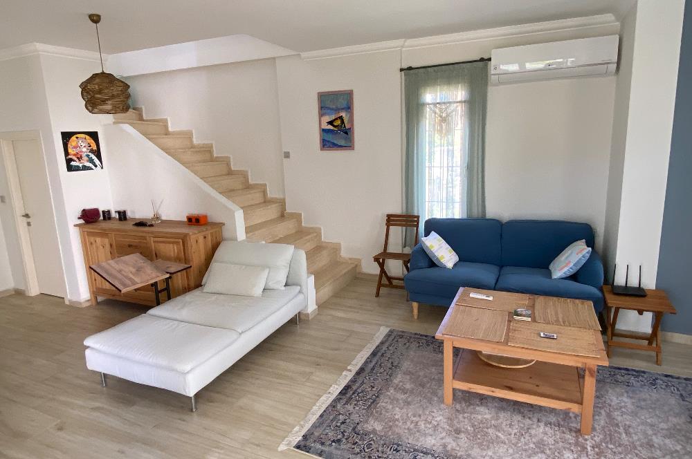 Bodrum Gümüşlük merkez satılık müstakil bahçeli dubleks villa