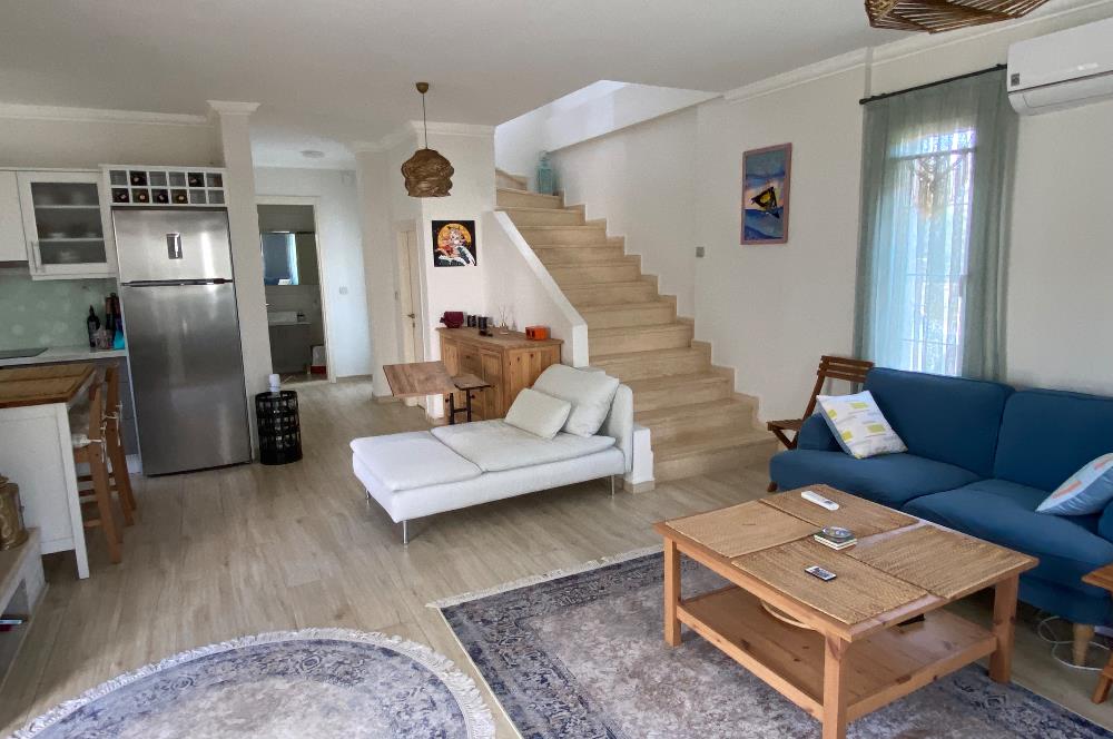 Bodrum Gümüşlük merkez satılık müstakil bahçeli dubleks villa