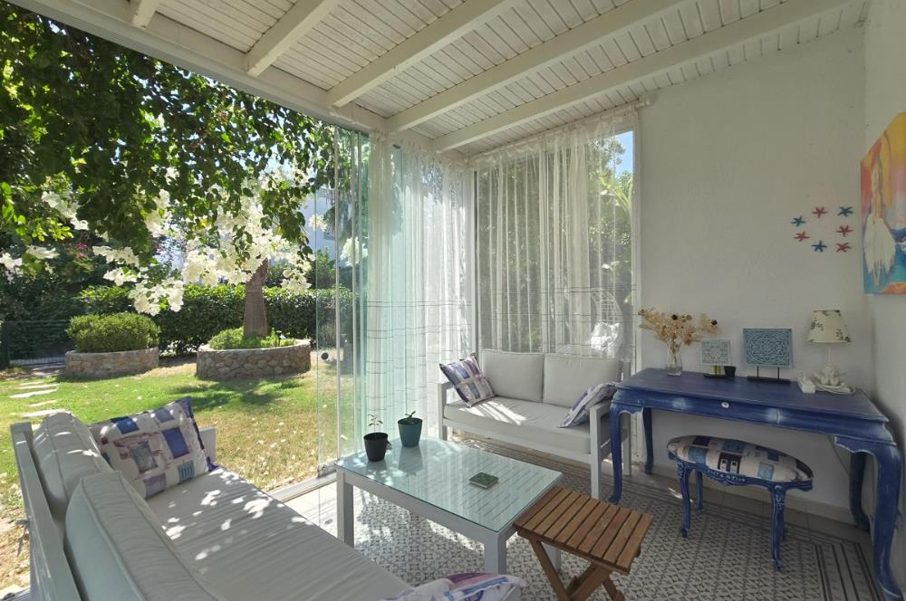 Bodrum Gümüşlük merkez satılık müstakil bahçeli dubleks villa