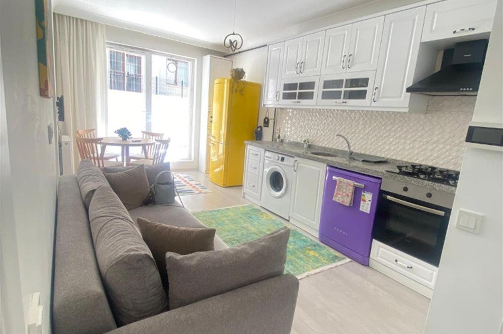 KIRKKONAKLAR'DA TERAS KEYFİYLE 1+1 SIFIR MOBİLYALI DAİRE